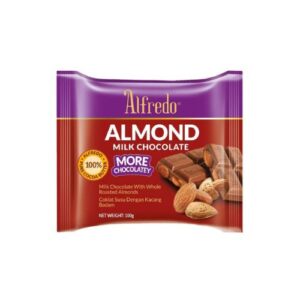 Alfredo Almond Milk Chocolate Bar 100G