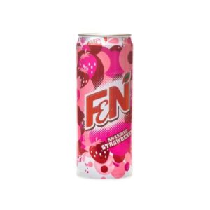 F&N Smashing Strawberry Flv Carbonated Drink 325Ml