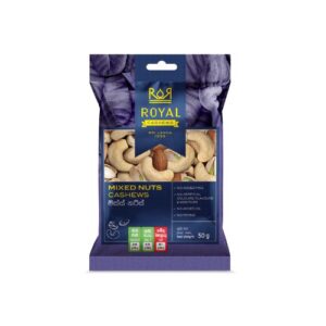 Royal Mixed Nuts Cashews 50G