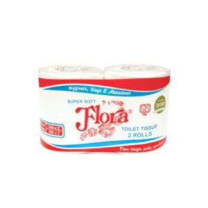 Flora Toilet Tissue 2 Rolls 310Sheet