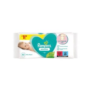 Pampers Sensitive 52Wipes