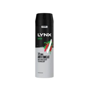 Lynx Africa 72H Anti Sweat Pro Scent 200Ml