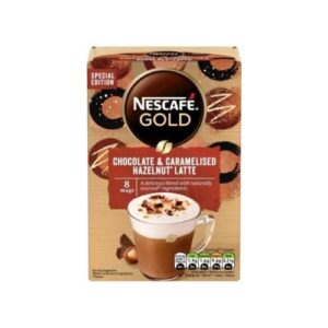 Nescafe Gold Choc&Caramalised H/Nut Latte 148G