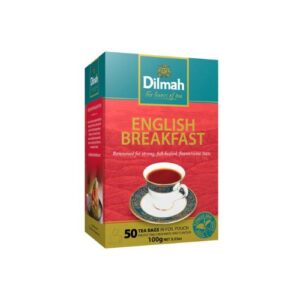 Dilmah English Breakfast 50 Tea Bags 100G