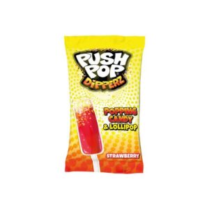 Bazooka Push Pop Dipperz Popping Candy 12G