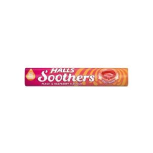 Halls Soothers Peach & Strawberry 45G