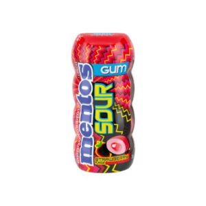 Mentos Gum Sour Strawberry Flv 30G