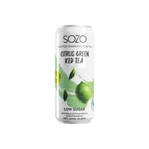 Sozo Citrus Green Tea Low Sugar 250Ml