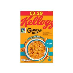 Kelloggs Crunchy Nut Salted Caramel 460G