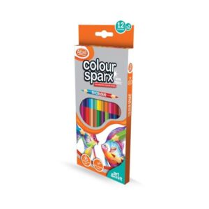 Atlas Colour Sparx Non Toxic Bi-Colour 12 Colours