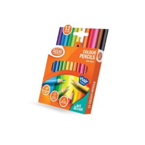 Atlas Colour Pencils Half 12 Colours