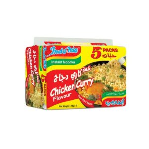 Indomie Chicken Curry Flv Noodles 5Pk 375G