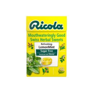 Ricola Lemon Mint Sugar Free Herbal Sweets 45G