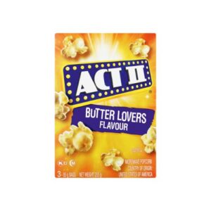 Act Ii Butter Lovers Flv Popcorn 255G