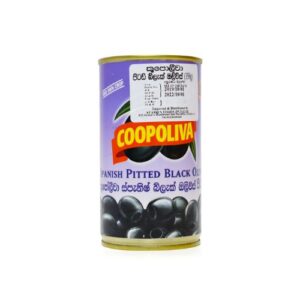 Coopoliva Spanish Pitted Black Olives 350G