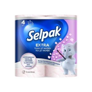 Selpak Extra Toilet Paper 4 Rolls 3Ply