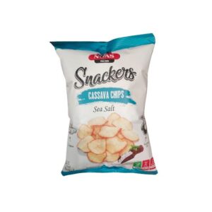 Noas Snackers Cassava Chips Sea Salt 100G