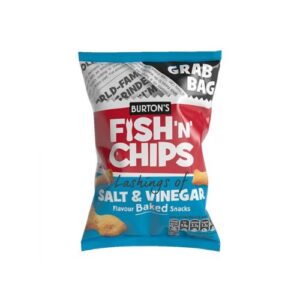 Burtons Fish N Chips Salt N Vinegar 40G