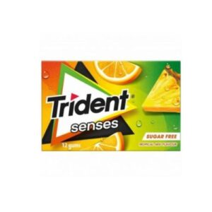 Trident Senses Sugar Free Tropical Flv 12P 23G