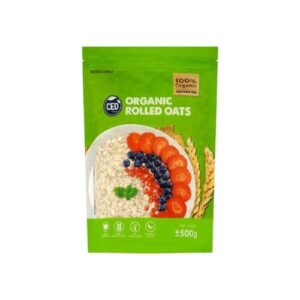Ced Organic Rolled Oats 500G