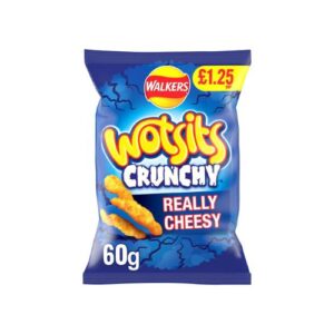 Walkers Wotsits Crunchy Really Cheesy 60G