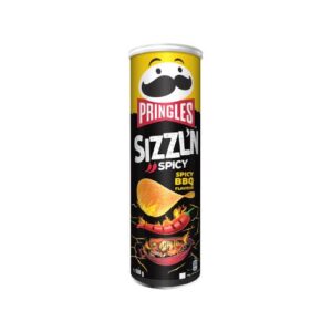 Pringles Sizzln Spicy Bbq 160G