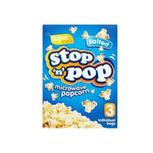 Stop & Pop Microwave Popcorn Salted 255G
