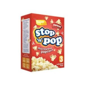 Stop & Pop Microwave Popcorn Sweet 255G
