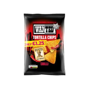 Wanted Tortilla Chips Chilli 125G