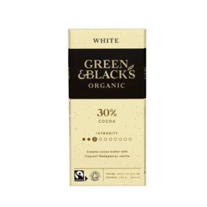 Green&Black White 30% Cocoa 90G