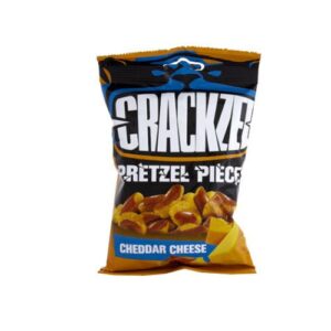 Crackzel Pretzel Piece Cheddar Cheese 85G