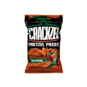 Crackzel Pretzel Pieces Jalapeno 85G