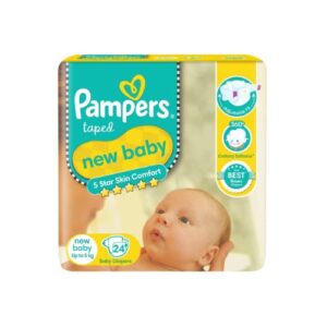 Pampers Nb Taped Baby 24 Diapers