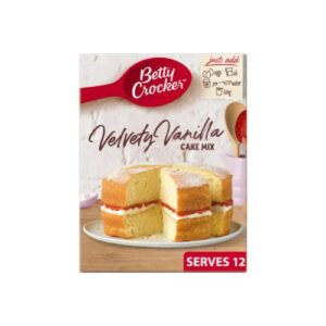 Betty Crocker Velvet Vanilla Cake Mix 425G