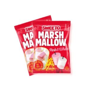Sweeto Marshmallow Pink&White 140G