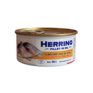 Banga Herring Fillet In Oil Canned Fish 180G