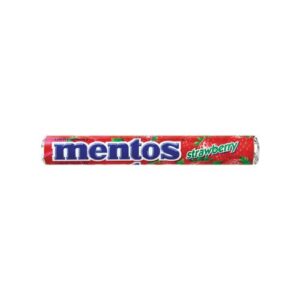 Mentos Chewy Dragees Strawberry Roll