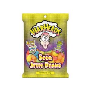 Warheads Sour Jelly Beans 141G