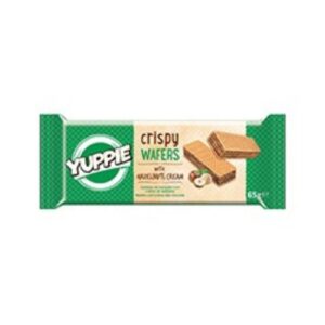 Yuppie Hazelnut Cream Wafers 45G