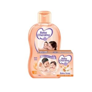 Baby Cheramy Shampoo 200Ml+ Free Soap 70G