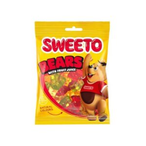 Sweeto Bears W Fruit Juice 80G