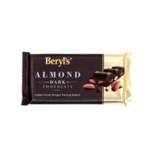 Berlys Almond Dark Chocolate 160G