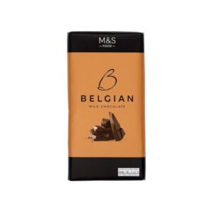M&S Belgian Milk Chocolate 180G