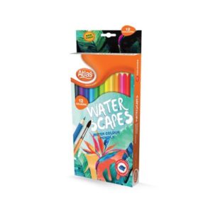 Atlas Water Scapes Water Colour Pencils 12Colours