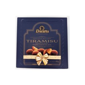 Daiana Tiramisu Dark Almond Choc 65G