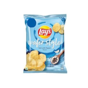 Lays Wafer Style Salt With Pepper 48G BUY 3 for 999/=